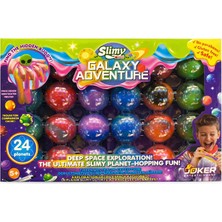 Slimy Galaxy Adventure Slime Seti 24'lü