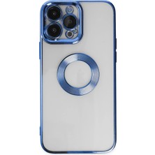Magicool Iphone 14 Pro Max Kılıf Slot Silikon - Mavi