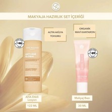 Yves Rocher 122 ml Aha Losyon & 30 ml Işıltı Veren Makyaj Bazı - Makyaja Hazırlık Bakım Seti