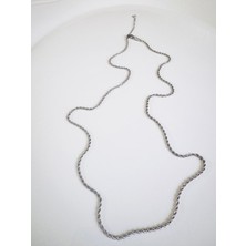 Devi Fashion Çelik 60 cm Burgu Zincir