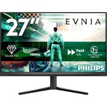 Philips Evnia 27M2N3500NL 27\" 0.5ms 180Hz HDMI Dp Free Sync HDR10 Qhd Fast Va Gaming Monitör
