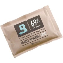 Boveda 69 60G Humidor Puro Kutusu Nemlendirici 12LI Paket Saf Su ve Jel Hediyeli