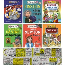 Eğlenceli Bilgi Yayınları Eğlenceli Bilim 6 Kitap Set / Fuat Sezgin - Einstein - Cezeri - Leonardo Da Vinci - Isaac Newton - Ibni Sina + Özel Cetvel