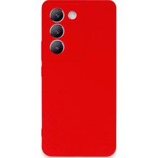 Uravas Store Newface Vivo V30 Lite 4g Kılıf First Silikon - Kırmızı
