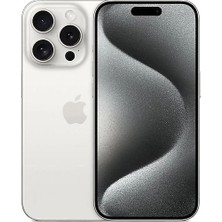 Apple Yenilenmiş IPHONE 15 Pro 1tb – Beyaz Titanyum (12 Ay Garantili) – A Grade