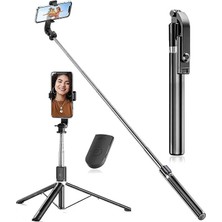 The Wlue 3in1 Bluetooth Kumandalı Ayaklı Selfie Çubuğu Tripod 170 cm