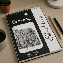 Dream Art Galery Sketchbook, Çizim Defteri,a5 Boyut