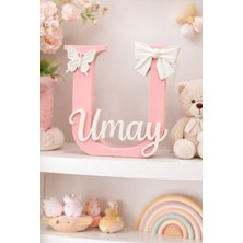 Cestopieno Umay Isimli Kişiye Özel Bebek Odası Dekorasyonu 14X15 cm