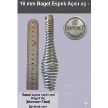 BİMEX 16MM [ Baget ]– Kanal Pvc, Pimaş Içi Yağ ve Temizleme Tıkanıklık Açıcı Başlık