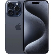 Apple Yenilenmiş IPHONE 15 Pro 512GB – Mavi Titanyum (12 Ay Garantili) – B Grade