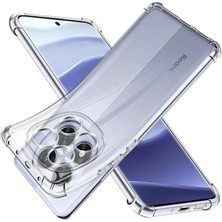 Magicool Xiaomi Redmi Note 14 Pro 5g Kılıf Lüx Şeffaf Silikon