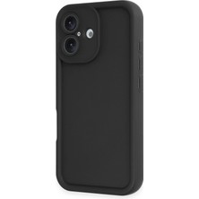 Uravas Store Mey Ithalat®   Iphone 16 Kılıf Viera Silikon - Siyah