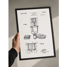 Pegziz Mikrofon Patent Tablo Müzik Duvar Dekor Tablo