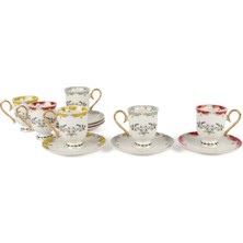 Mikasa Moor Toscana Rim 6lı Kahve Fincan Seti 90ML