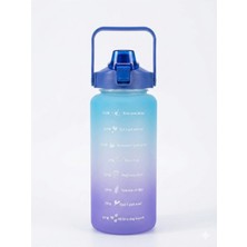 Fitmart 2 Lt Motivasyonel Sporcu Su Matarası Su Şişesi Bpa Free