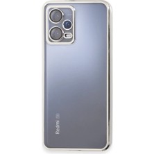 Magicool Xiaomi Redmi Note 12 5g Kılıf Razer Lensli Silikon - Gümüş