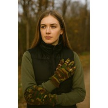 Single Sword Unisex Polar Eldiven – Isı Yalıtımlı Rüzgâr Geçirmez Kış Eldiveni Tam Parmak | Renk: MULTİCAM
