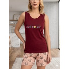 Hb Comfort Kalın Askılı ve Şortlu Pijama Takımı