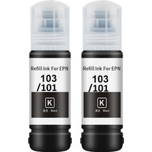 Epson 103/101 2 Adet Siyahmuadil Mürekkep 70ML
