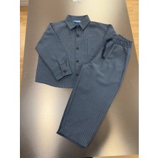 Baby Lory Kids Store Erkek Çocuk Gömlekli 3’lü Takımı
