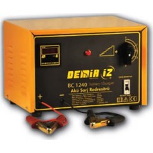 Demiriz Bc 1240 - 12 Volt - 40 Amper Manuel Akü Sarj Redresörü ( Dijital Volt + Akım Göstergeli )