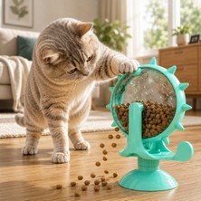 Akıllı Kedi Oyuncağı Mama Dağıtıcı Interaktif Yavaş Besleme Oyuncağı