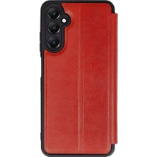 Magicool Samsung Galaxy A56 Kılıf Flip Cover - Kırmızı