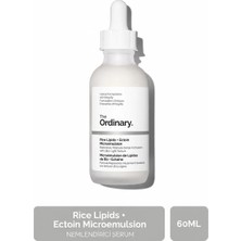 The Ordinary Rice Lipids + Ectoin Microemulsion - Nemlendirici Emülsiyon 60ml