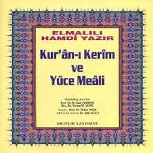 Uravas Store Kuranı Kerim ve Yüce Meali Orta Boy (Sarı)