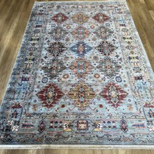 Eko Halı Antique Atk 06 Aqua Yıkanabilir Makina Halısı