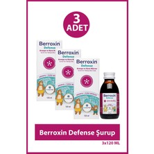 Berroxin Defense Şurup 120 ml 3 Adet