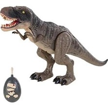 PopŞeker Uzaktan Kumandalı T-Rex Dinozor 45 cm - Buhar Çıkartan Sesli Işıklı Dev Figür
