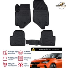 S-Dizayn Opel Corsa F 3D Plus Havuzlu Paspas 2019+