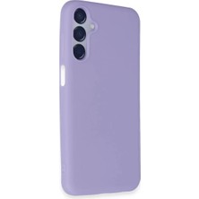 Uravas Store Newface Samsung Galaxy M15 Kılıf First Silikon - Lila