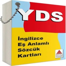 Uravas Store Delta Kültür Ingilizce Eşanlamlı Sözcük Kartları