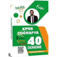 Uravas Store Doktrin Kpss Coğrafya 40 Deneme Çözümlü