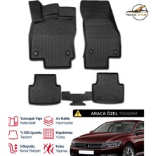 S-Dizayn Volkswagen Passat B8 3D Plus Havuzlu Paspas 2015+