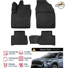 S-Dizayn Toyota Corolla Cross 3D Plus Havuzlu Paspas 2022+