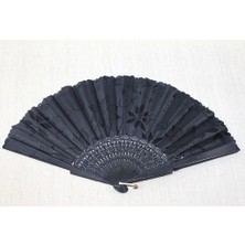 Uravas Store Plastik Siyah Yelpaze