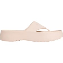 Calvin Klein Kadın Platform Tabanlı Ortopedik Parmak Arası Bej Terlik HW0HW02957-ABJ