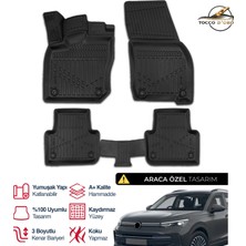 S-Dizayn Volkswagen Tiguan 3D Pro Havuzlu Paspas 2024+