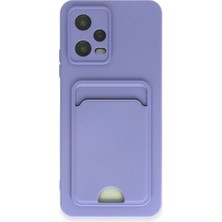 Mudanis Xiaomi Poco X5 5g Kılıf Kelvin Kartvizitli Silikon - Lila