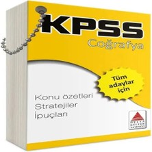 Uravas Store Delta Kültür Kpss Coğrafya Strateji Kartları
