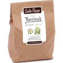 Sade Pazar Yeşil Mercimek 500 gr