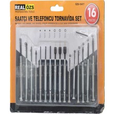 Roichil® 16 Parça Hassas Tornavida Seti Saatçi ve Telefoncu Tornavidası