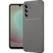 Mudanis Samsung Galaxy A56 Kılıf Auto Focus Karbon Kapak - Gri
