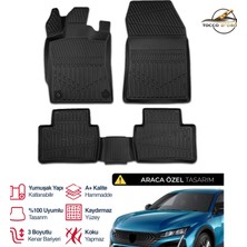 S-Dizayn Peugeot 408 3D Plus Havuzlu Paspas 2023+