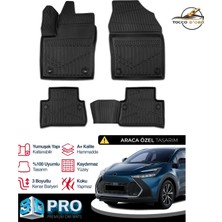 S-Dizayn Toyota C-Hr 3D Pro Havuzlu Paspas 2023+