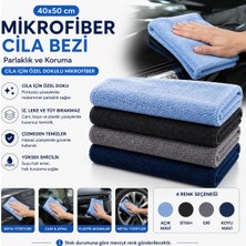 Muggio 40X50 Mikrofiber Cila Bezi Oto Kurulama Parlatma Bezi Iz Tüy Hav Bırakmaz 1 Adet