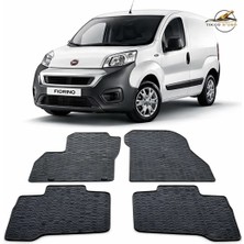 Fiat Fiorino Uyumlu Orijinal Opar Kauçuk Paspas Seti (4 Parça)